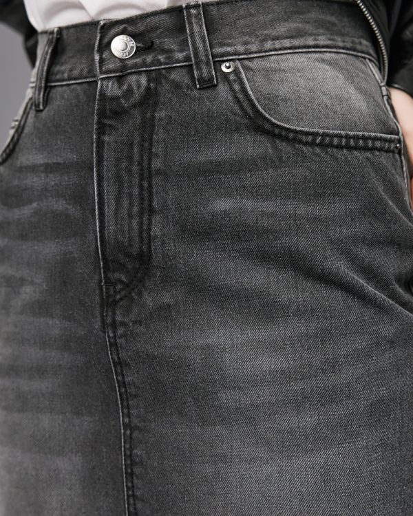 Denim midi skirt - Access Fashion - Image 5