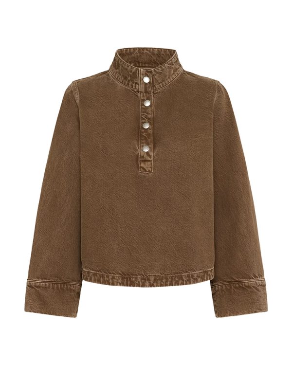 Abby MW denim blouse - My Essential Wardrobe