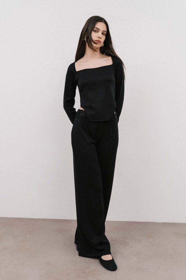 Valeria top with square neckline - 4Tailors - Image 8
