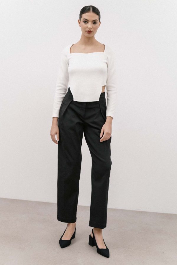 Valeria top with square neckline - 4Tailors - Image 5