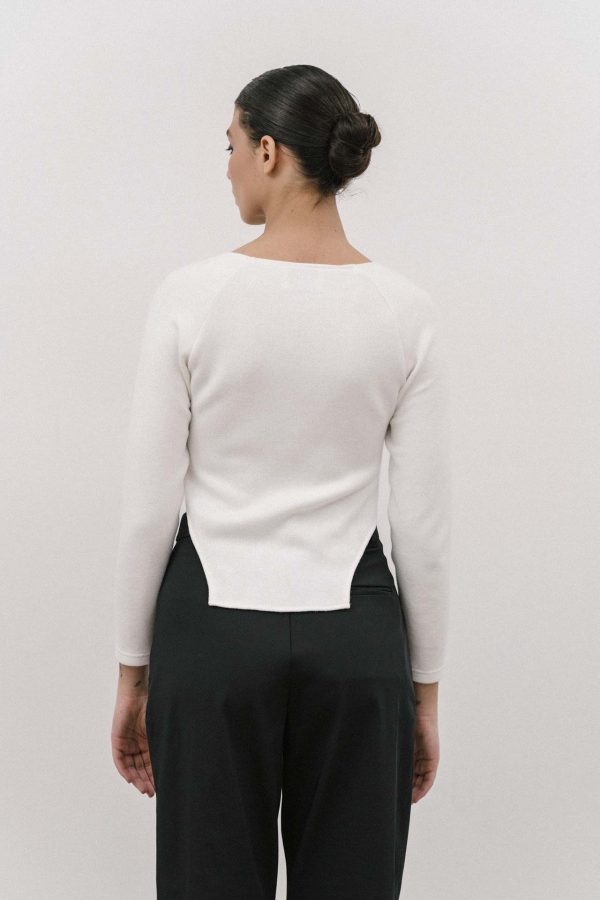 Valeria top with square neckline - 4Tailors - Image 6