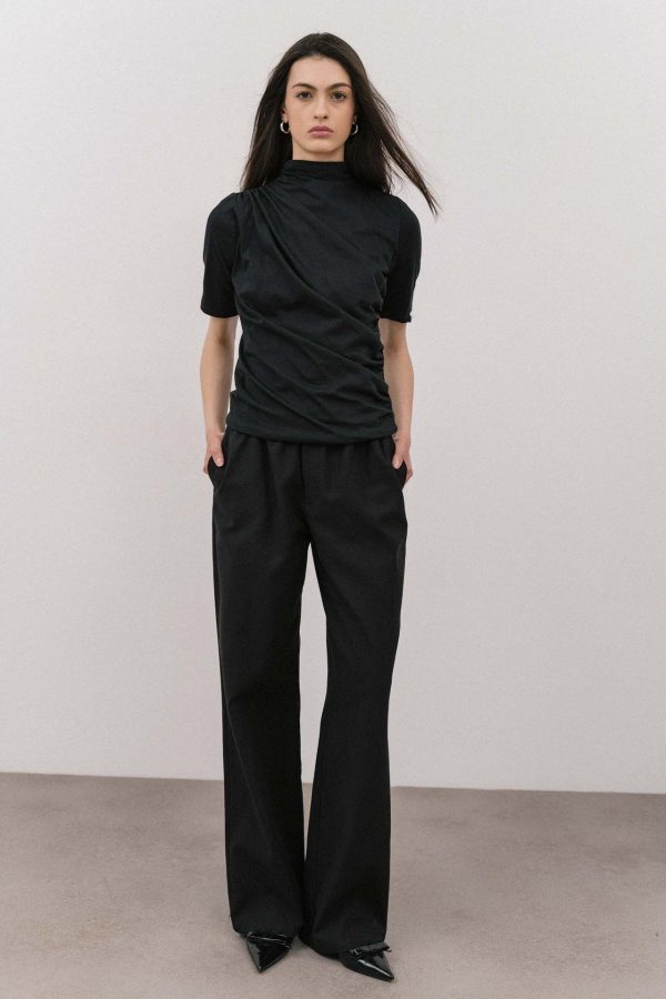 Valeria top with draped detailing - 4Tailors - Image 5
