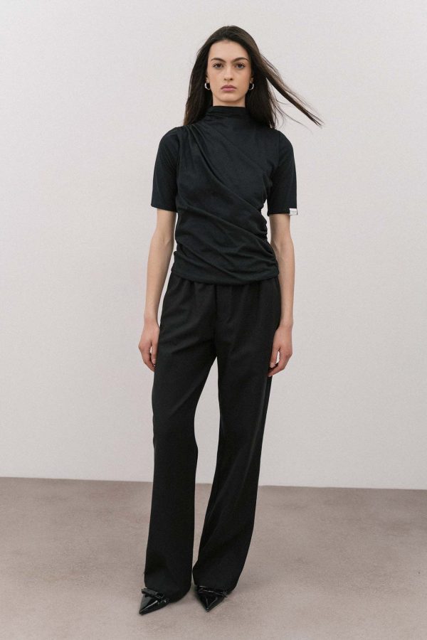 Valeria top with draped detailing - 4Tailors - Image 6