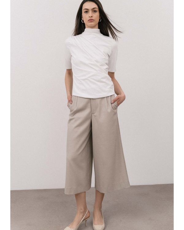 Valeria top with draped detailing - 4Tailors