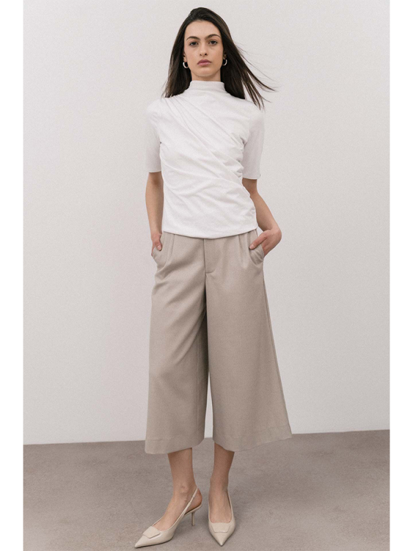 Valeria top with draped detailing - 4Tailors
