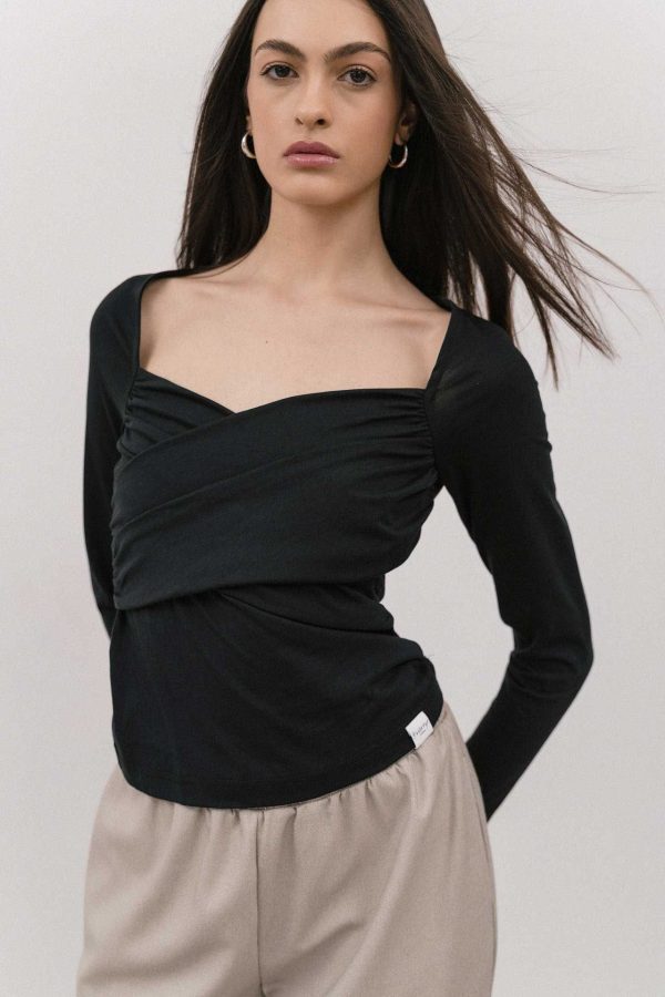 Valeria top with sweetheart neckline - 4Tailors - Image 5