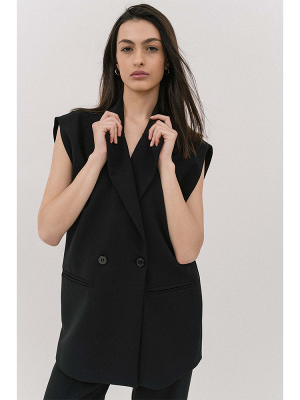 Molly double-breasted vest - 4Tailors