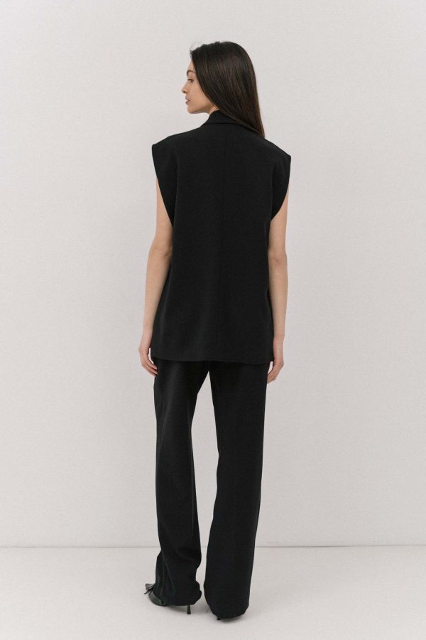 Molly double-breasted vest - 4Tailors - Image 4
