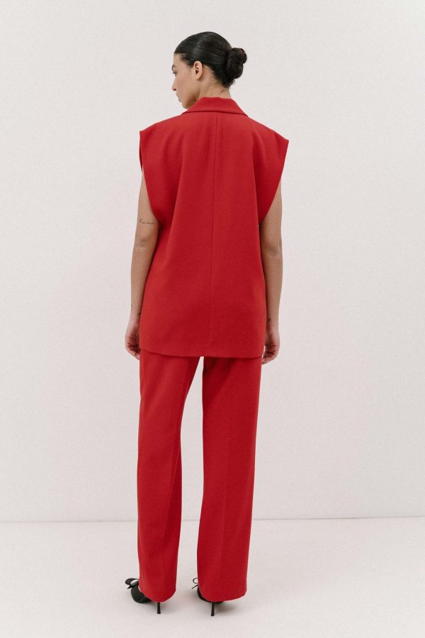 Molly double-breasted vest - 4Tailors - Image 8