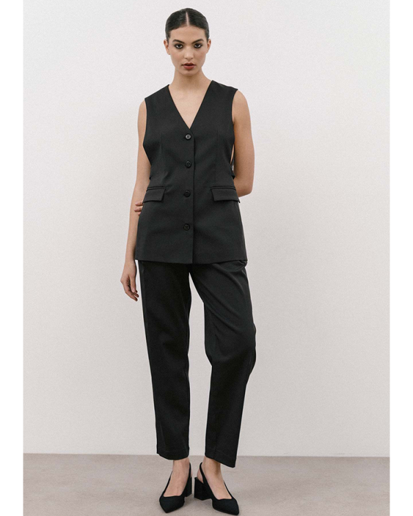 Nancy high-waist pants - 4Tailors -