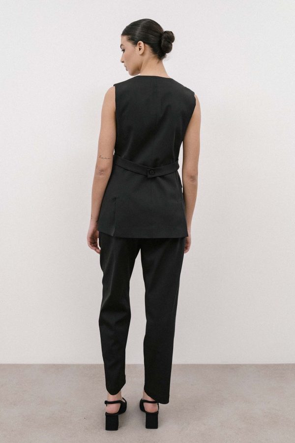 Nancy tailored sleeveless vest - 4Tailors - Image 5