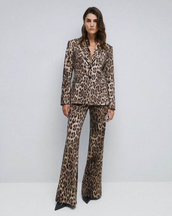 Leopard print blazer - Access Fashion