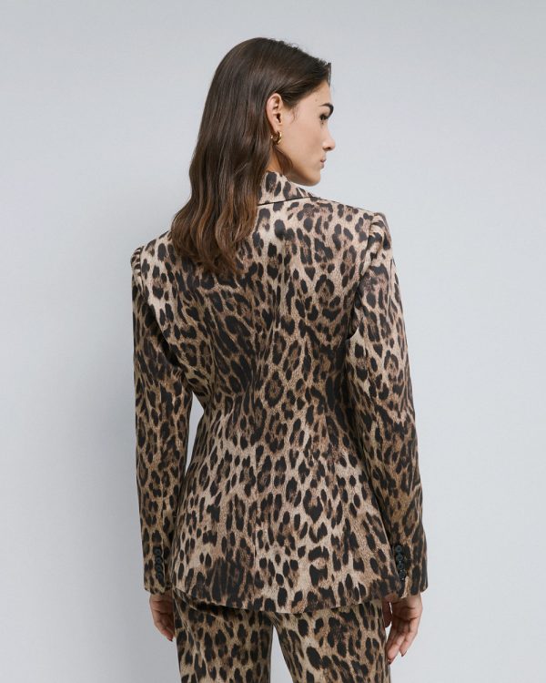 Leopard print blazer - Access Fashion - Image 4