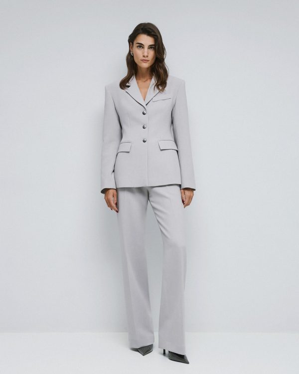 Tailored melange blazer - Access Fashion