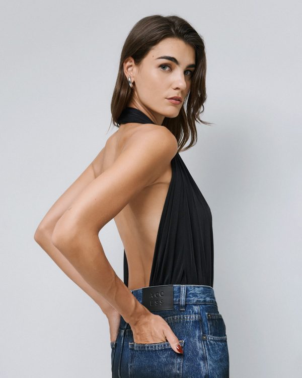 Pleated bodysuit - Access Fashion - Image 3