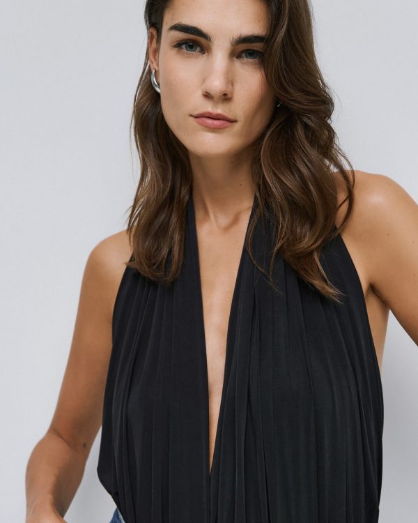 Pleated bodysuit - Access Fashion - Image 4