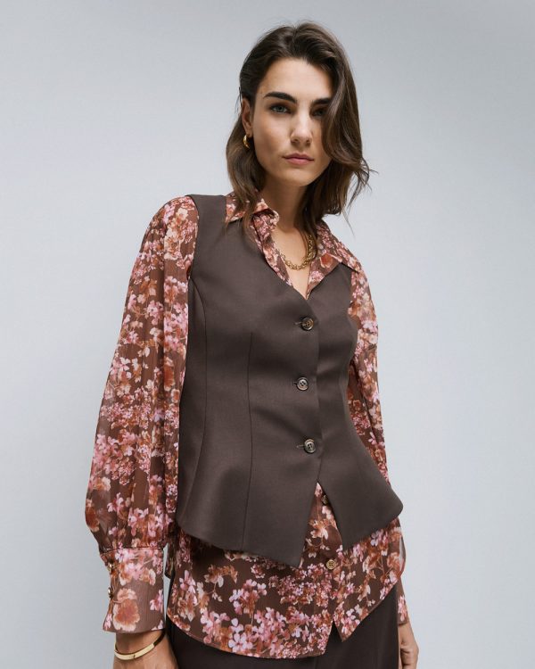 Vest with godet - Access Fashion