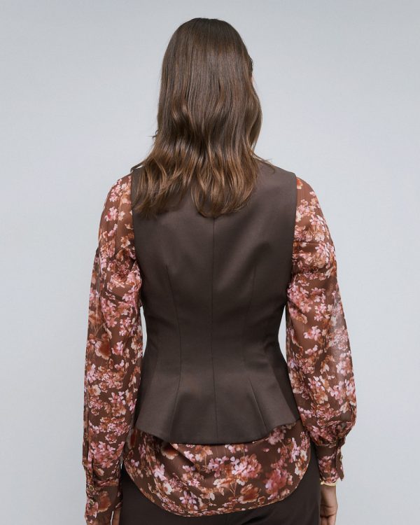 Vest with godet - Access Fashion - Image 3