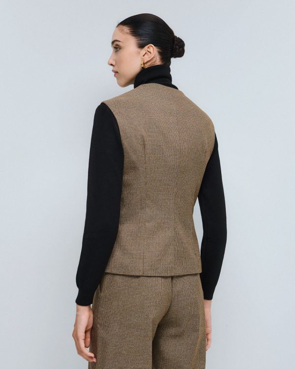 Mini-check vest - Access Fashion - Image 4