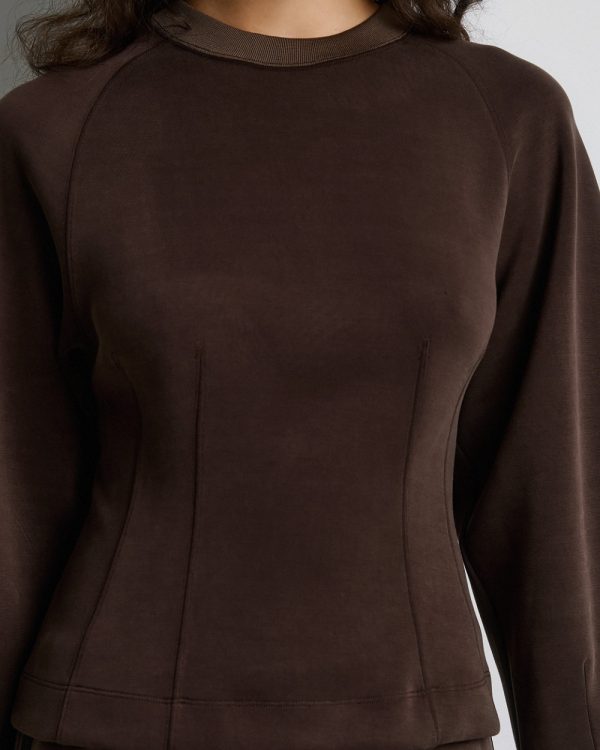 Blouse with decorative seams - Access Fashion - Image 3