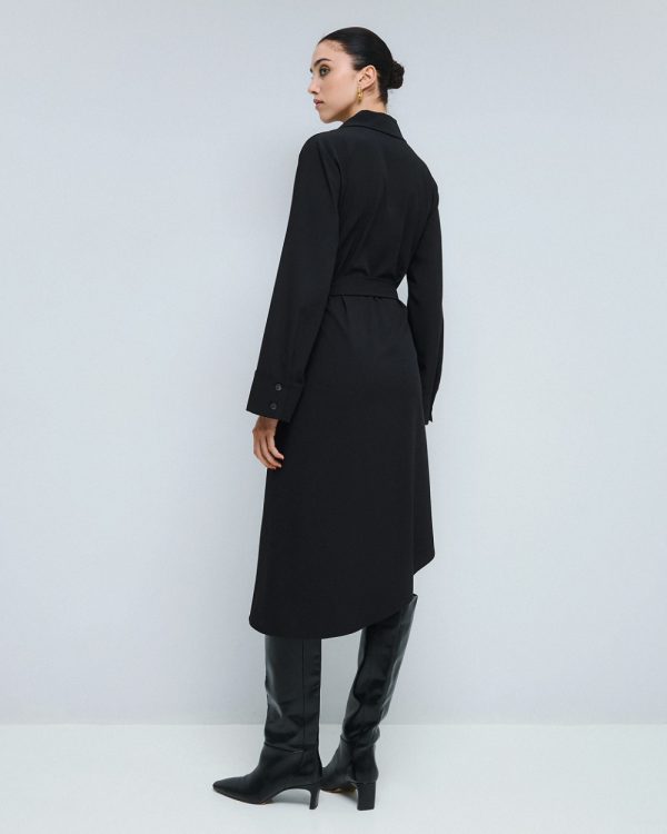 Asymmetric shirt dress - Access Fashion - Image 4