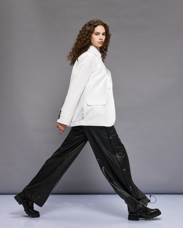 Eco - leather pants with studs - Access Fashion