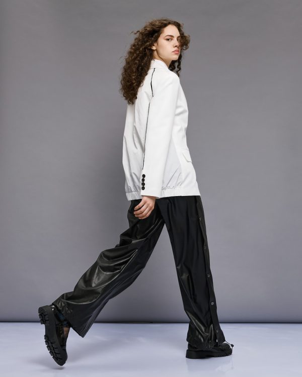 Eco - leather pants with studs - Access Fashion - Image 3
