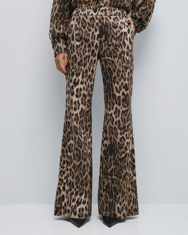 Leopard print pants - Access Fashion - Image 2