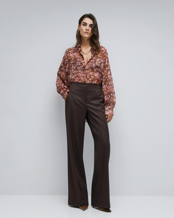 Straight wide-leg pants - Access Fashion - Image 3