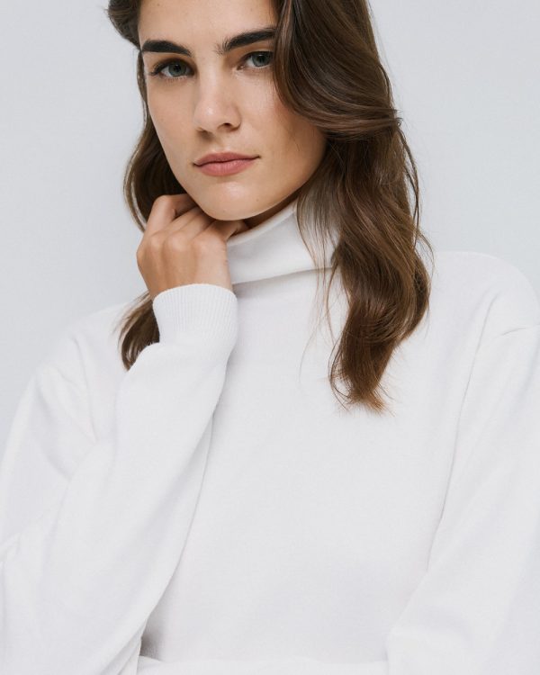 Knitted long-sleeve turtleneck blouse - Access Fashion - Image 5