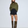 Ribbed knit sweater - Access Fashion