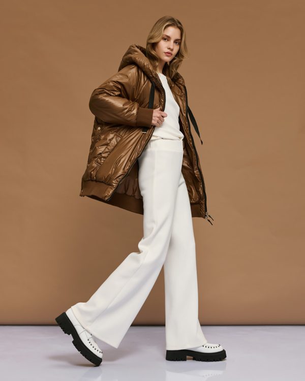 Puffer jacket with hood - Access Fashion