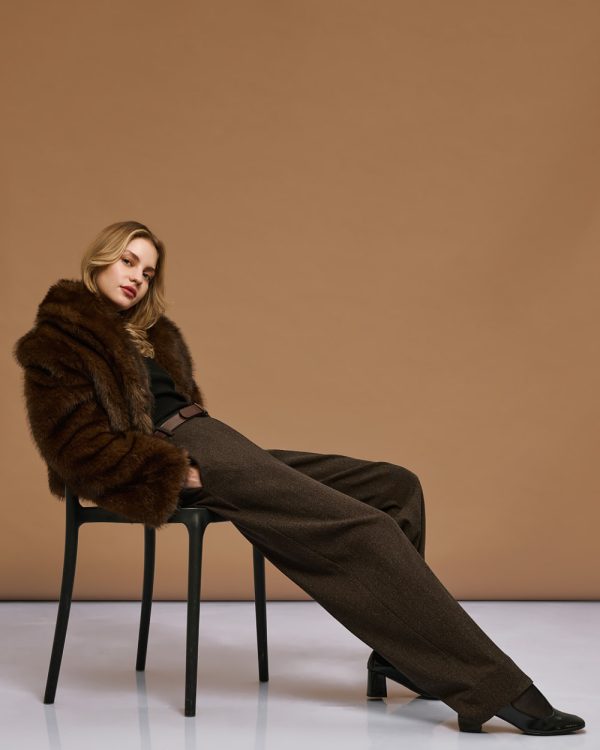 Short faux fur jacket - Access Fashion - Image 6