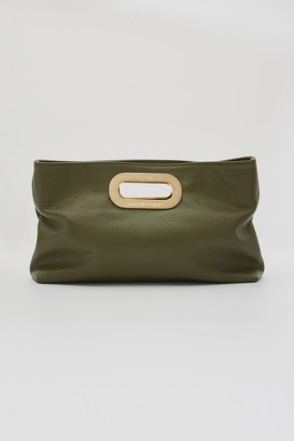 Got her real lesther clutch bag - Leather Twist - Image 8