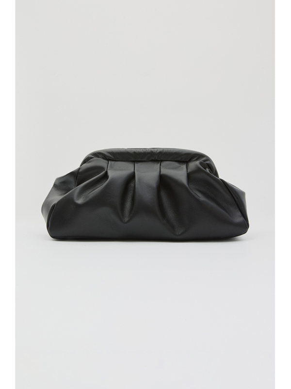 Dimi leather clutch bag - Leather Twist