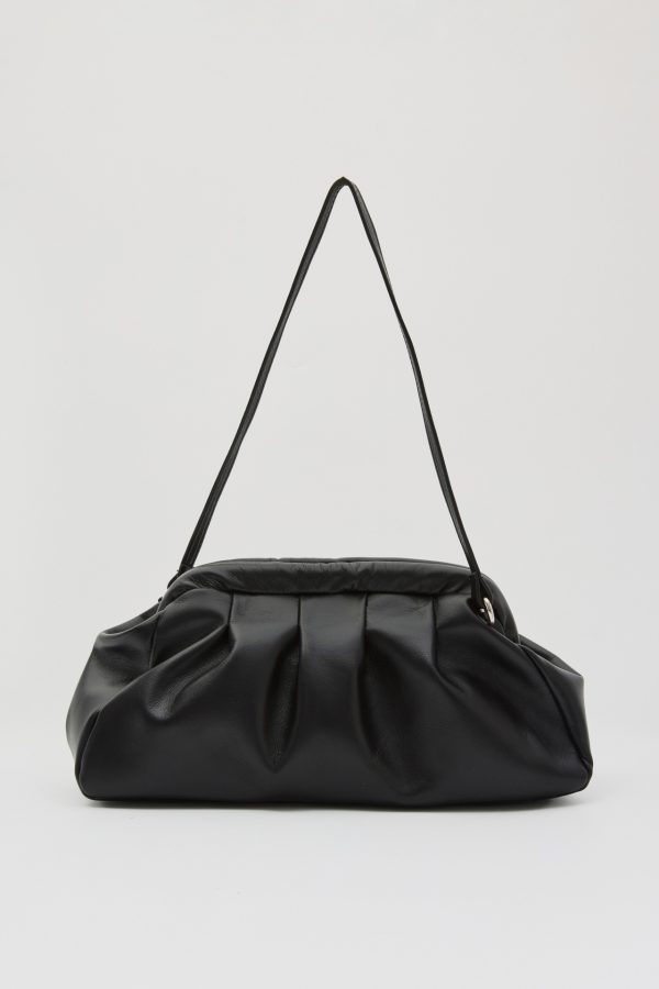 Dimi leather clutch bag - Leather Twist - Image 3
