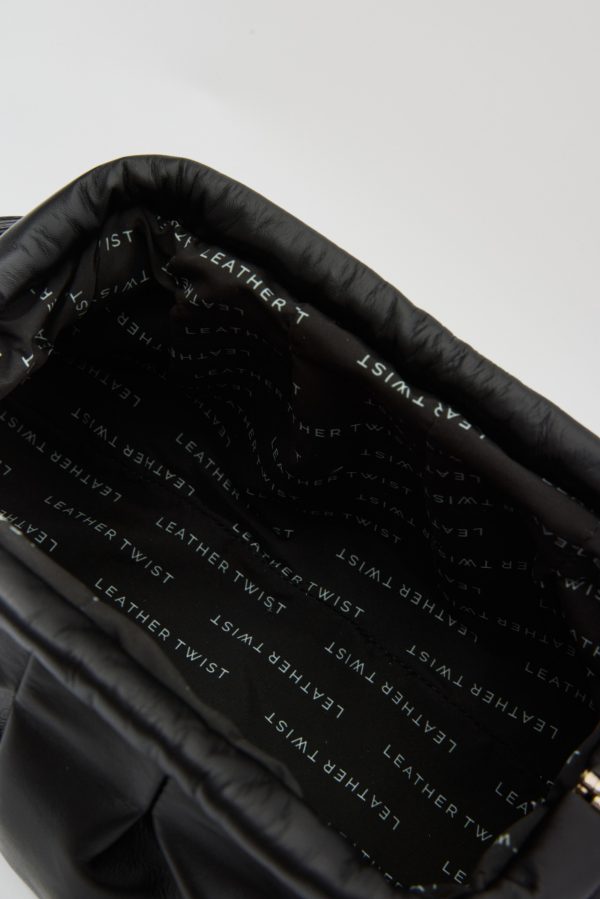 Dimi leather clutch bag - Leather Twist - Image 4
