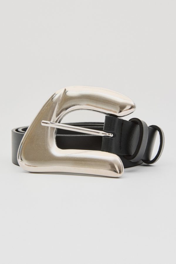 U-Shape leather belt - Leather Twist - Image 3