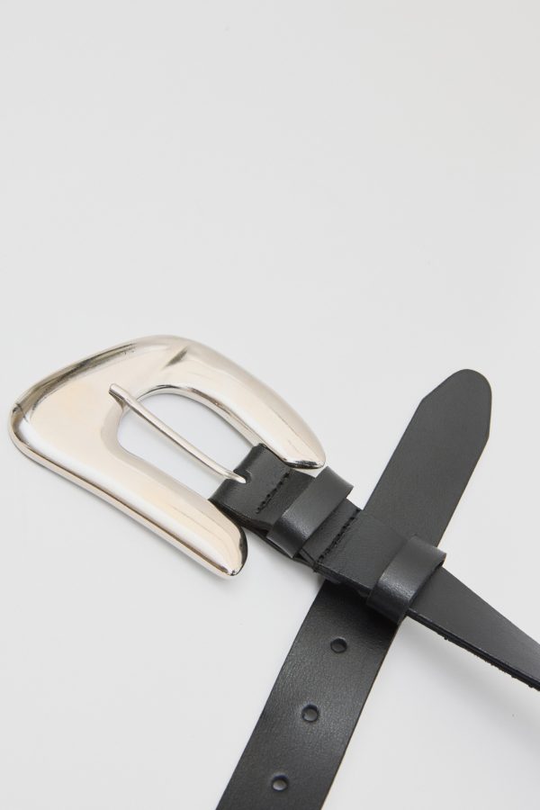 U-Shape leather belt - Leather Twist - Image 5