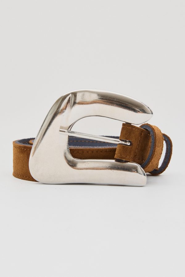 U-Shape leather belt - Leather Twist - Image 7