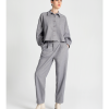 Tailored trousers with pleats details - Moutaki