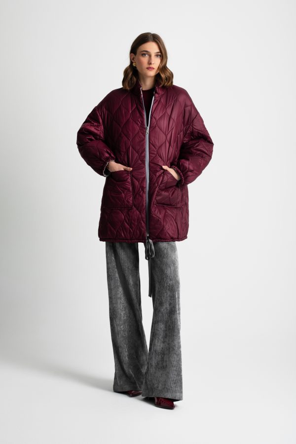 Corduroy wide-leg trousers - Moutaki - Image 2