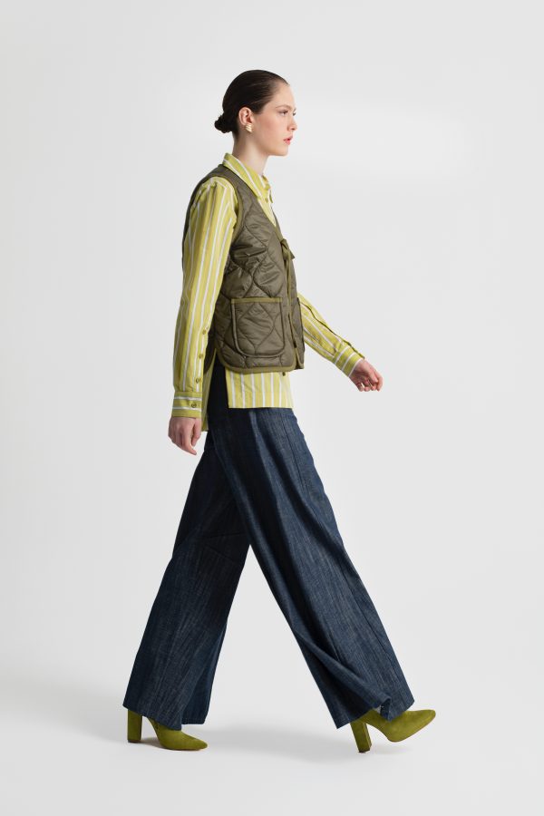 Quilted puffer gilet - Moutaki - Image 2