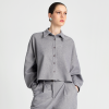 Cropped shirt with a relaxed silhouette - Moutaki