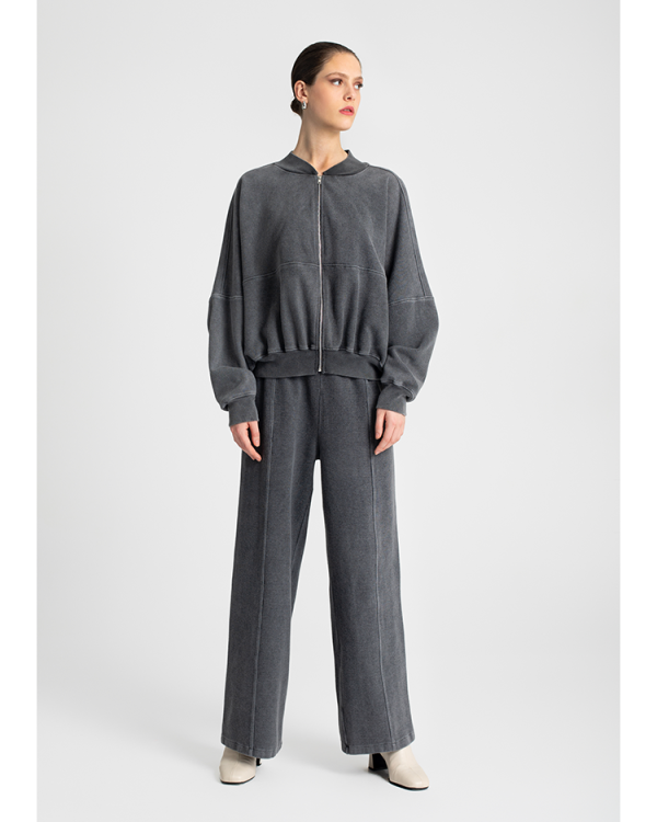 Straight-leg knit trousers - Moutaki