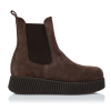 Suede platform chelsea boots - Sante Shoes