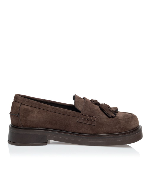 Leather tassel loafers - Sante Shoes