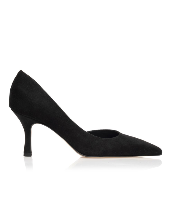Suede pointed toe pumps - Sante Shoes