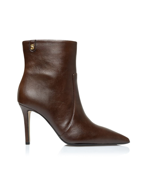 Leather pointed toe ankle boots - Sante Shoes