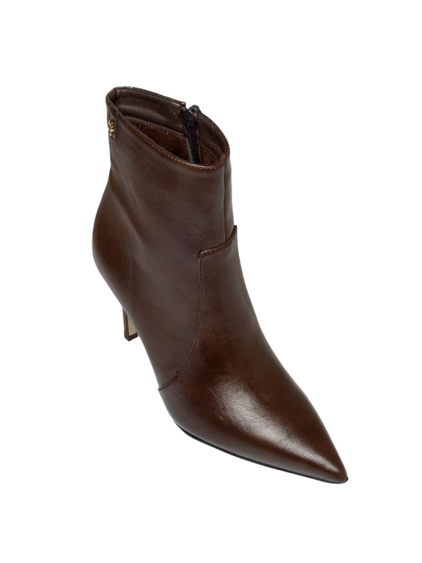 Leather pointed toe ankle boots - Sante Shoes - Image 2